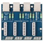PTU-54-PRO/POE Ochronnik przepięciowy 4xIP wewnętrzny