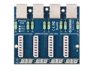 PTU-54-PRO/POE Ochronnik przepięciowy 4xIP wewnętrzny