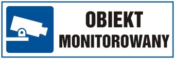 NI-TABINFOBMON148X52 Tablica ostrzegawcza