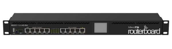 RB2011UIAS-RM Router MikroTik 5xRJ45 100Mb/s, 5xRJ45 1000Mb/s