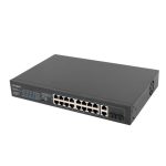 RSFE-16P-2C-250 SWITCH LANBERG 16X 100MB POE+/2X 1GB