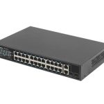 RSFE-24P-2C-250 SWITCH LANBERG 24X 100MB POE+/2X 1GB