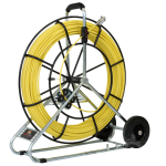 RUNPOTEC-STANDARD-fi9mm-150m Włókno szklane fi 9 mm na stojaku mobilnym Ø 730mm, 150m, RTG Ø 12mm