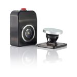 Zwalniak elektromagnetyczny S2-50C, trzymacz elektromagnetyczny Trzymacz drzwiowy ścienny, 500N, czarny