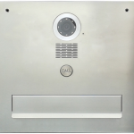 S551-SKM Skrzynka jednowrzutowa, przelotowa na listy Vidos z wbudowanym wideodomofonem 1 - przyciskowy, VIDOS