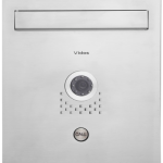 S551-SKP Skrzynka jednowrzutowa, przelotowa na listy Vidos z wbudowanym wideodomofonem IP65, VIDOS