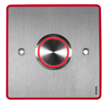 SPR-PW1/C/ZAS Wandaloodporny nadajnik, 1-klawiszowy, podtynkowy,