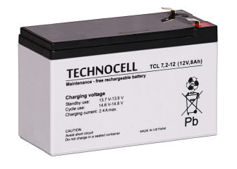 TCL 7,2-12 T2 Akumulator 8Ah/12V