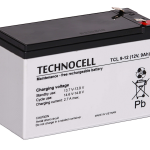 TCL 9-12 Akumulator 9Ah/12V, wąskie końcówki biegunowe