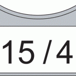 TP8 400 Plakietka identyfikacyjna TP8 400 do oznaczania czujek