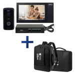 ZZ-KTP02 Zestaw wideodomofonowy jednorodzinny IP + Plecak