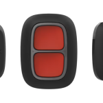 DoubleButton BLACK Podwójny przycisk alarmowy, czarny
