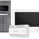 DS-KIS704EY-ACW2/Aluminum Zestaw Videodomofnowy 2-wire HD, natynkowy