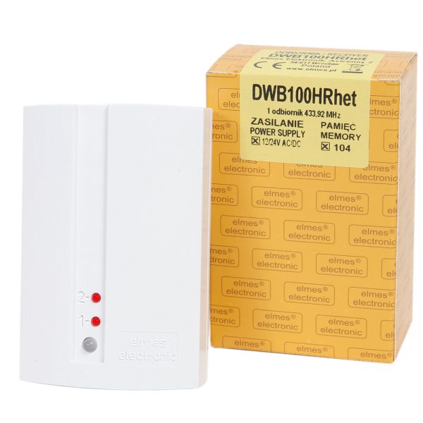 DWB100HR-het 12-24/104 2-kanałowy odbiornik radiowy