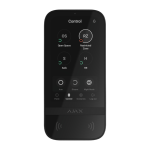 Keypad Touchscreen BLACK Bezp. klawiatura z ekranem dotykowym, czarna