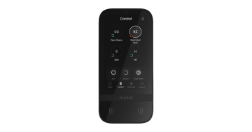 Keypad Touchscreen BLACK Bezp. klawiatura z ekranem dotykowym, czarna