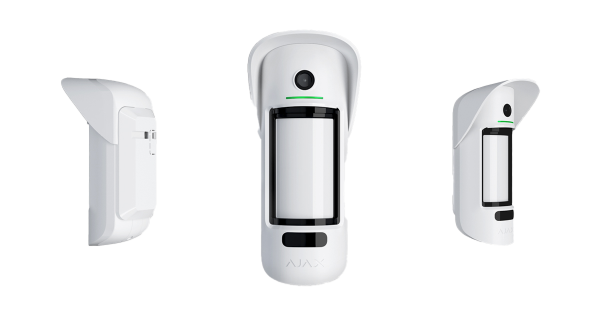 MotionCam Outdoor (PhOD) WHITE Zewnętrzny czujnik ruchu robiący zdjęcia przy wyzwoleniu alarmu, według harmonogramu, według scenariusza i na żądanie