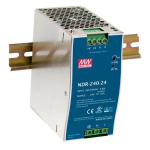 NDR-240-24 Zasilacz na szynę DIN, 24V/240W/10A
