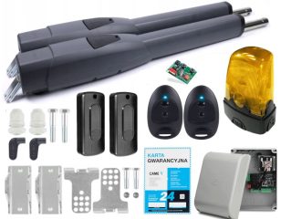 Zestaw CAME ATS 30DGS SAFE 24V SPACE do bram skrzydłowych