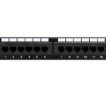 PGF-5EUTP12-B4 Patch Panel 10 cali 12 portów