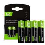 GR02 Baterie Akumulatorki Paluszki 4x AA HR6 2000 mAh