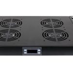 GF-FAN4TR Panel 4 wentylatorów z termostatem Rack 1U