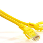 GF-PC5EUTP-0.5Y PATCHCORD SKRĘTKA CAT.5E UTP 0,5m żółty