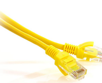 GF-PC5EUTP-0.5Y PATCHCORD SKRĘTKA CAT.5E UTP 0,5m żółty