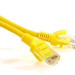 PATCHCORD SKRĘTKA GETFORT CAT.5E UTP 1m żółty