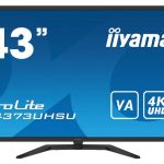 X4373UHSU-B1 monitor komputerowy 108 cm (42.5") 3840 x 2160 px 4K Ultra HD Czarny