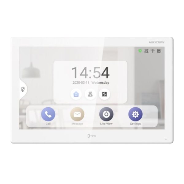 DS-KH9510-WTE1(B) DS-KH9510-WTE1(B): Monitor głośnomówiący IP 10.1"