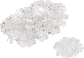 WTYK SIECIOWY GETFORT RJ45 CAT.6 8P8C z prowadnicą (100szt)