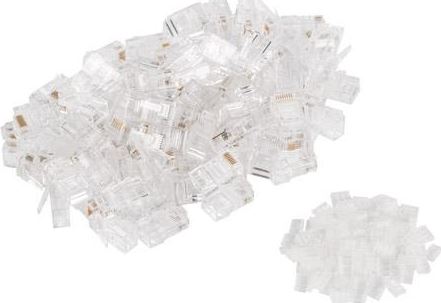 WTYK SIECIOWY GETFORT RJ45 CAT.6 8P8C z prowadnicą (100szt)