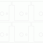 DKM120-LABEL Etykiety na ręczny ostrzegacz pożarowy