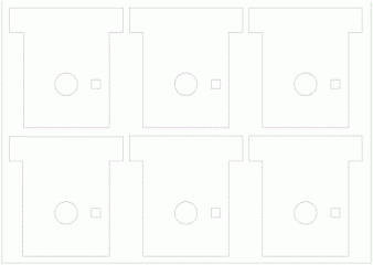 DKM120-LABEL Etykiety na ręczny ostrzegacz pożarowy