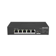 DS-3T1306P-SI/HS Switch PoE, 4xPoE/PoE+ 10/100 Mbps