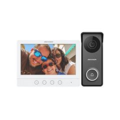 DS-KIS213 Zestaw wideodomofonowy 4-żyłowy, zas. 12 VDC