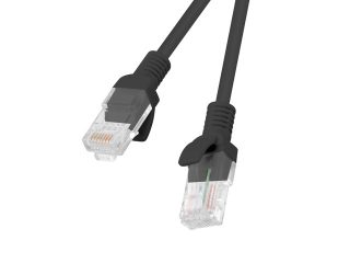 PCU5-20CC-0025-BK PATCHCORD KAT.6 UTP 1M CZARNY FLUKE PASSED