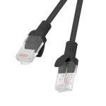 PCU6-10CC-0100-BK PATCHCORD KAT.6 UTP 1M CZARNY FLUKE PASSED