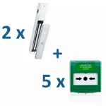 ZZ-2xZW800RV3-5xAPWK Zestaw 2 x zwora + 5 x przycisk