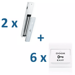 ZZ-2xZW800RV3-6xYPW3DP Zestaw 2 x zwora + 6 x przycisk