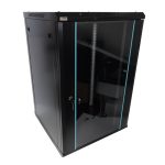 Szafa RACK 18U / 19” wisząca do złożenia 600x600 czarna