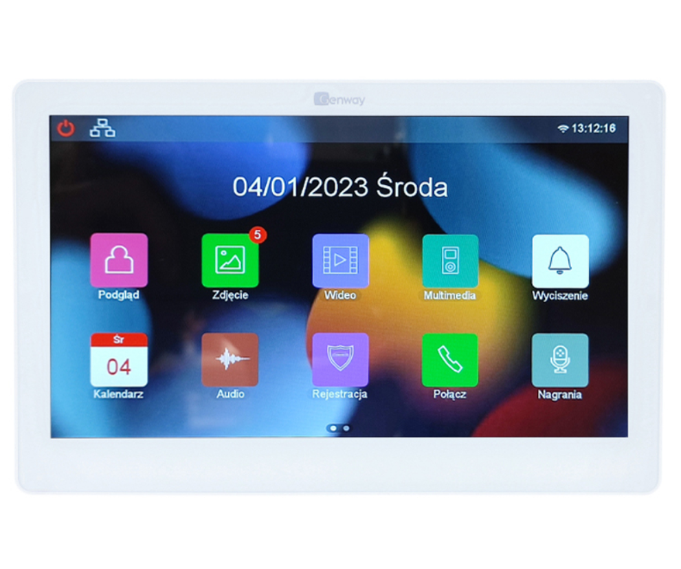 F-V13-2W - Monitor wideodomofonowy