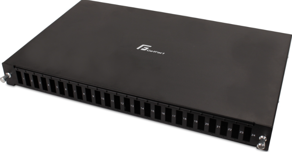 PRZEŁĄCZNICA ŚWIATŁOWODOWA GETFORT 1U 19 Cali 12XSC DUPLEX WYSUWANA