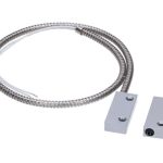 SD5011-2-PACK Czujka magnetyczna, garażowa z wężem ochronnym, aluminiowa, komplet 2 sztuk