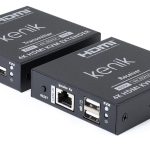 KG-EX70HDMI-P/U/4K6 Extender HDMI Kenik KG-EX70HDMI-P/U/4K6 wideo + myszka po skrętce