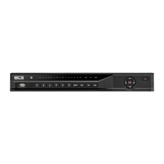 UŻYWANY BCS-NVR1602-4K-P-AI Rejestrator IP 16-kanałowy, do 16Mpx, 2x HDD, PoE, AI BCS LINE