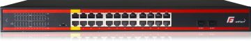GF-124-24PG-2S-400  SWITCH POE GETFORT 24GE+2SFP Gigabit 400W