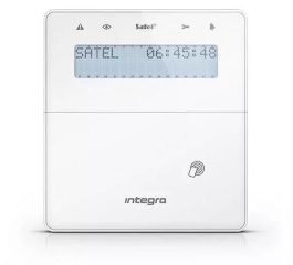 UŻYWANY INT-KLFR-W Manipulator LCD, biały SATEL