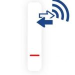 EvoDOOR NX SHOX WH bezprzewodowy czujnik wstrząsowy kontaktron EvoLINK GENEVO